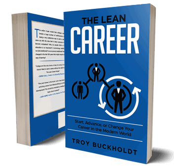 The Lean Career book cover by Troy Buckholdt